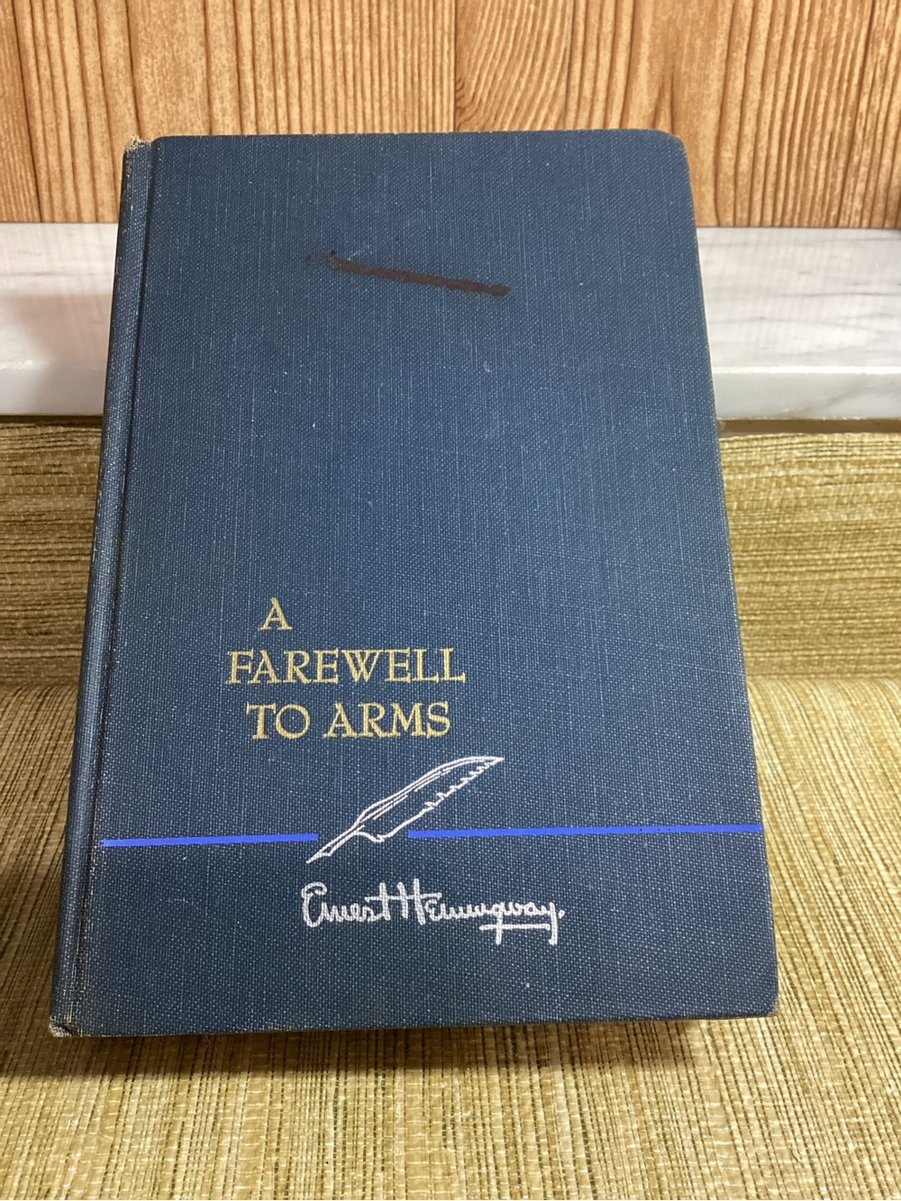 Vintage 1957 A Farewell to Arms Hardcover by Ernest Hemingway -